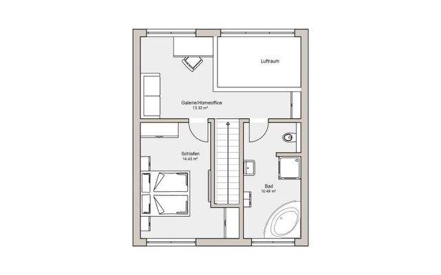 Grundriss Dachgeschoss