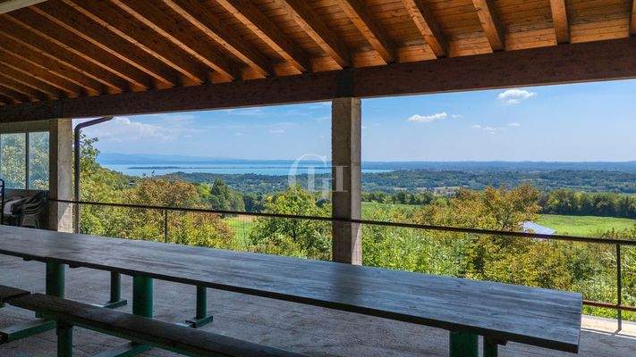 Seeblick vom Grundstück aus