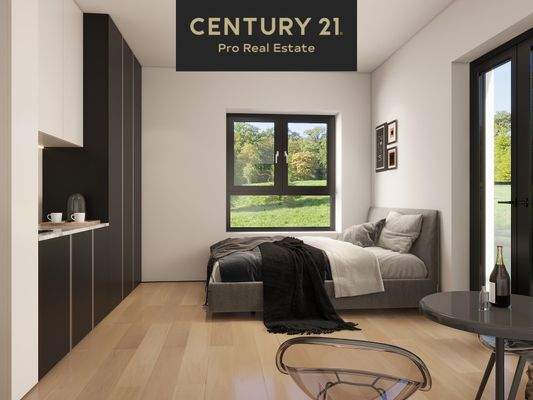 Wohnbereich mit Küche