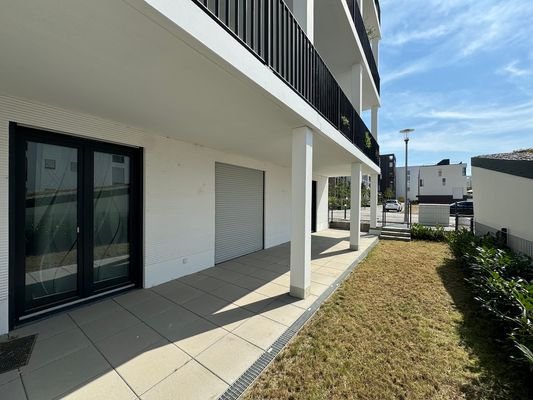 Terrasse und Garten