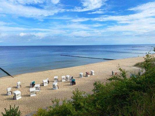 In ca. 10 Min am Strand sein