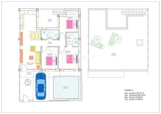 Private Pool Single-Level Villas in Murcia, Avileses