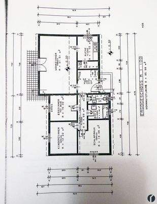 EG Plan vor dem Dachausbau