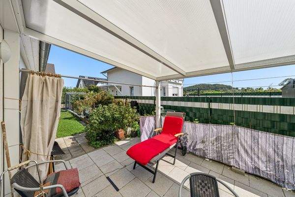 überdachte Terrasse