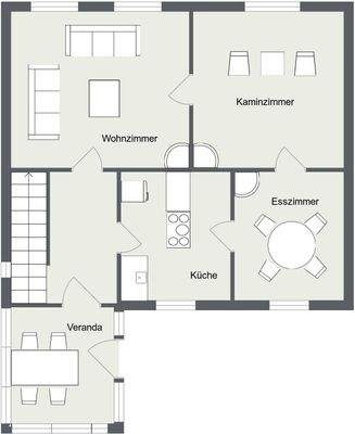 Grundriss Erdgeschoss