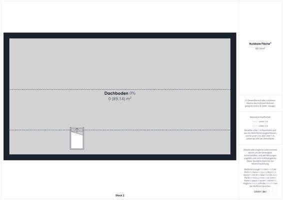 Grundriss Dachgeschoss