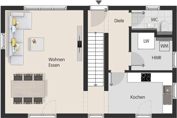 Grundriss Erdgeschoss