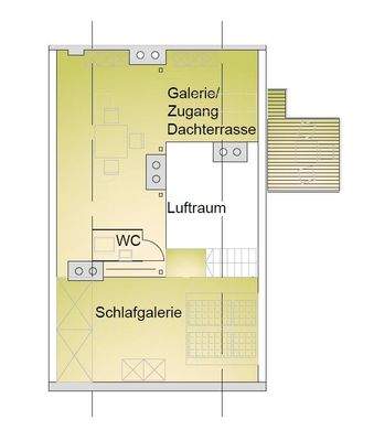 Grundriss Galerieebene