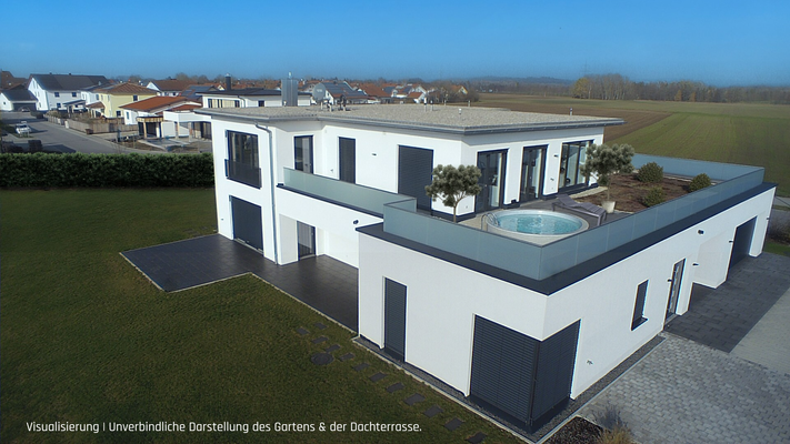 Visualisierung Dachterrasse