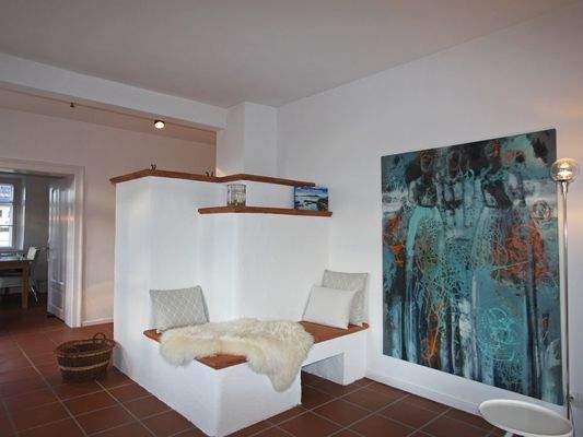 Warmluftofen mit Eiseneinsatz