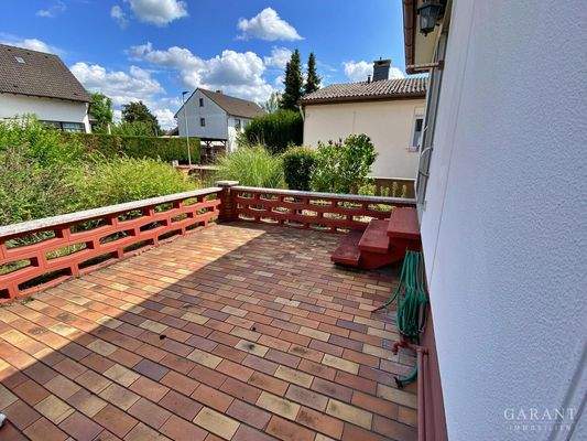 Terrasse / Zugang vom Wohnzimmer