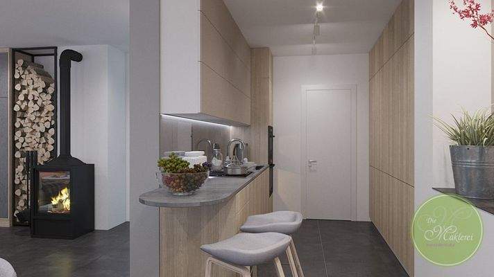 ... Küche aussehen.