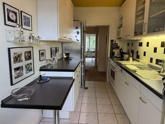 Küche der unteren Wohnung