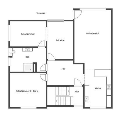 Grundriss 1.Obergeschoss