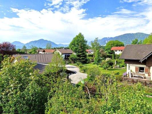 Bergblick vom Büro