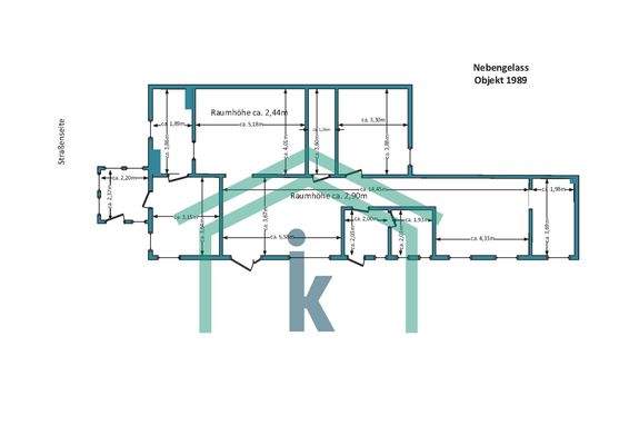 1989 Grundriss Nebengebäude