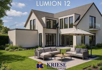 Beispielvisualisierung Rückansicht Haus