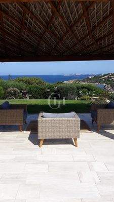 Veranda con vista mare