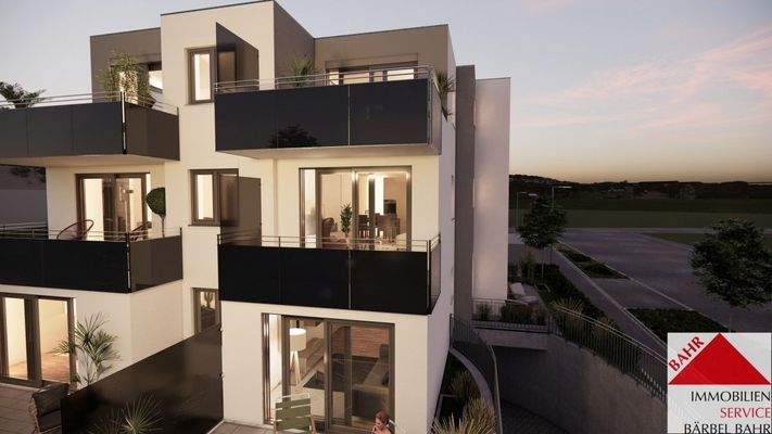 Projektierte Ansicht WE 4