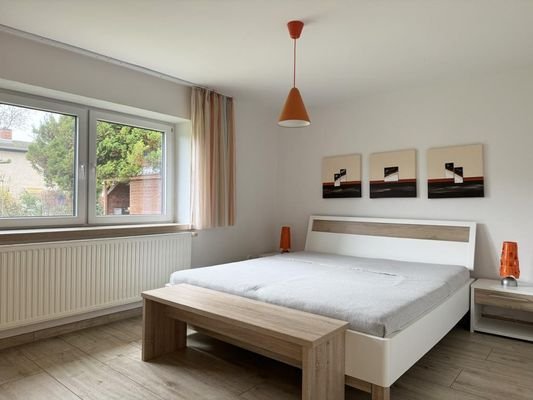 Schlafzimmer 1 im Erdgeschoss