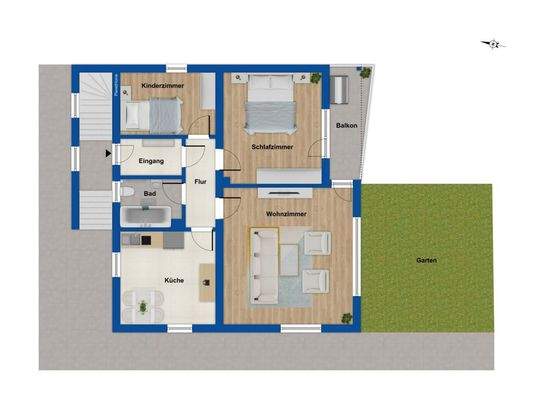 Grundriss Erdgeschoss