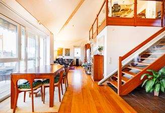 Blick in den Wohnbereich