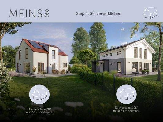 MEINS 160 Stilvarianten