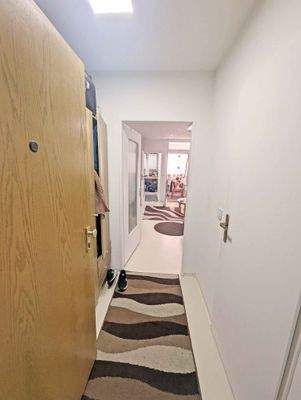 Blick in die Wohnung 