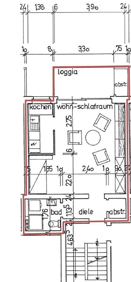 1 Zimmer Wohnung in Hamm (Hamm-Mitte)