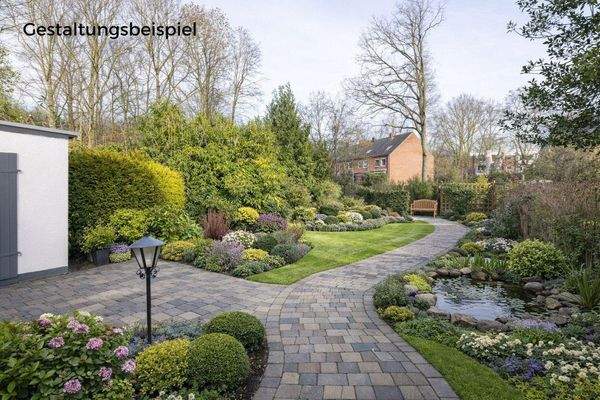Garten-Gestaltungsbeispiel