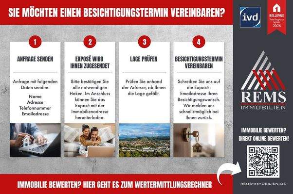 Besichtigungstermin vereinbaren