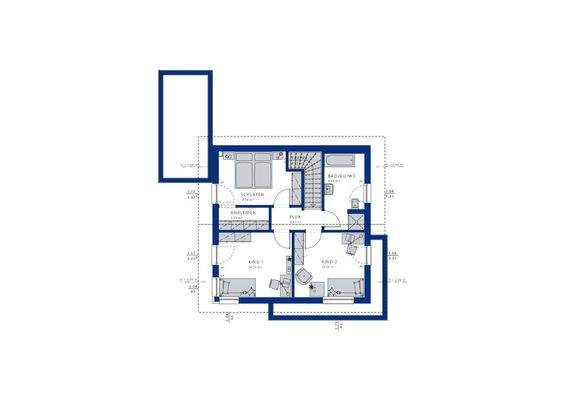 Obergeschoss veränderbar