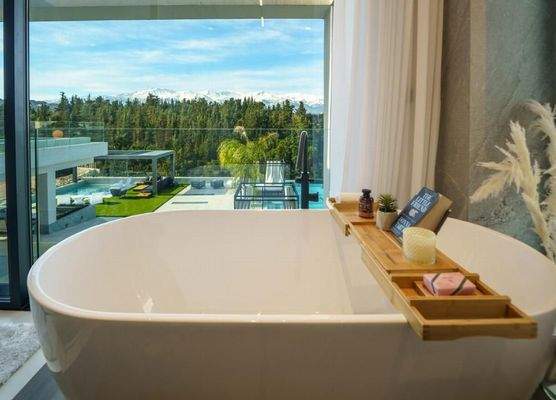 Kreta, Almyrida: Unglaubliche Luxusvilla zum Verkauf in Almyrida