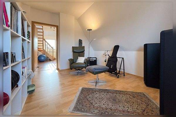 Zimmeransicht im Dachgeschoss