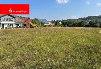 Blick auf das Grundsück