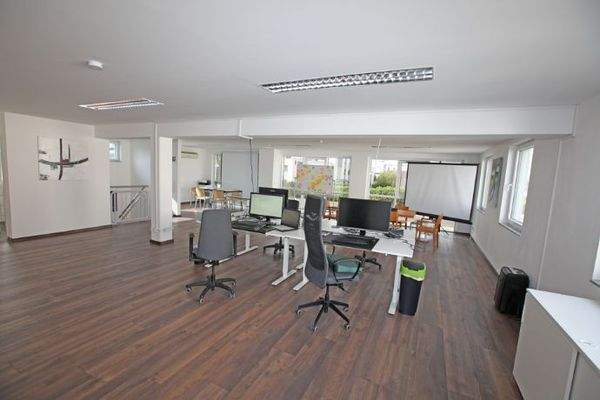 Ausstellungsfläche im OG