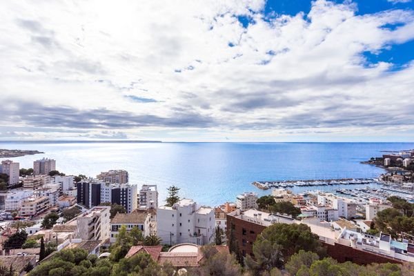 Apartment in Sant Agustí mit Meerblick