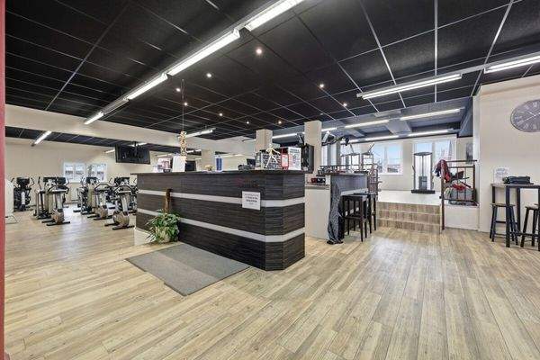 Der moderne Empfangsbereich