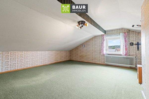 Raum im Dachgeschoss