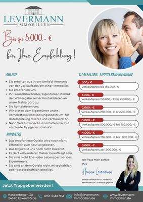 2) Levermann Immobilien - Tippgeberprovision