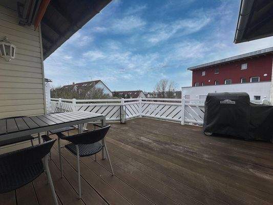 Balkon im Obergeschoss