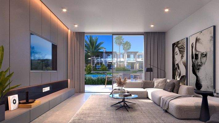 Real Estate in a Complex Near Long Beach in İskele North Cyprus