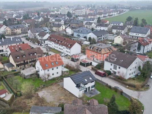 Ortsübersicht mit Grundstücksmarkierung