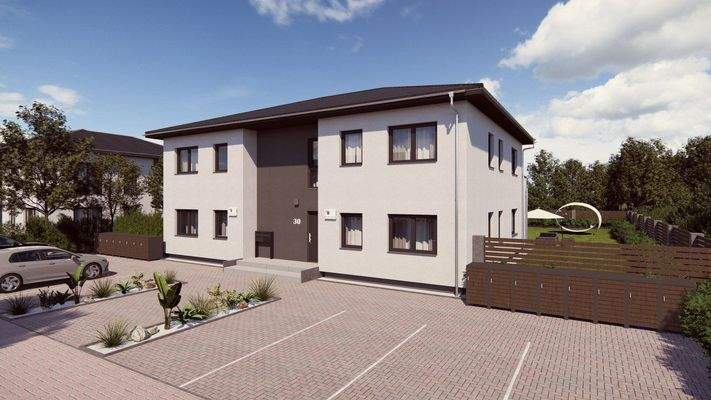 Modernes Apartmenthaus mit Charme