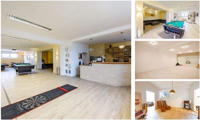 Hobbyraum mit Bar - UG