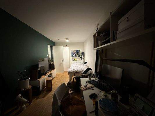 Wohn- und Schlafzimmer