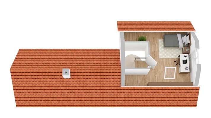 Grundriss Spitzboden