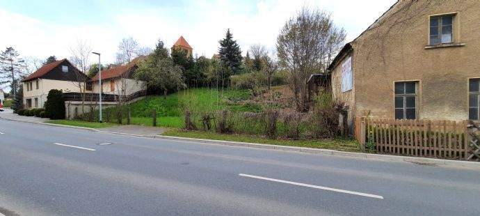 Sicht auf das Grundstück