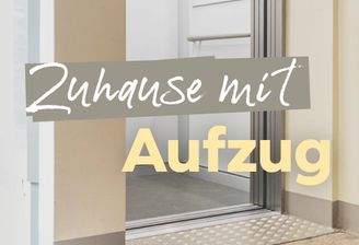 Einziehen in eine Wohnung mit Aufzug