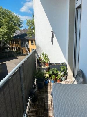 Balkon mit Südausrichtung